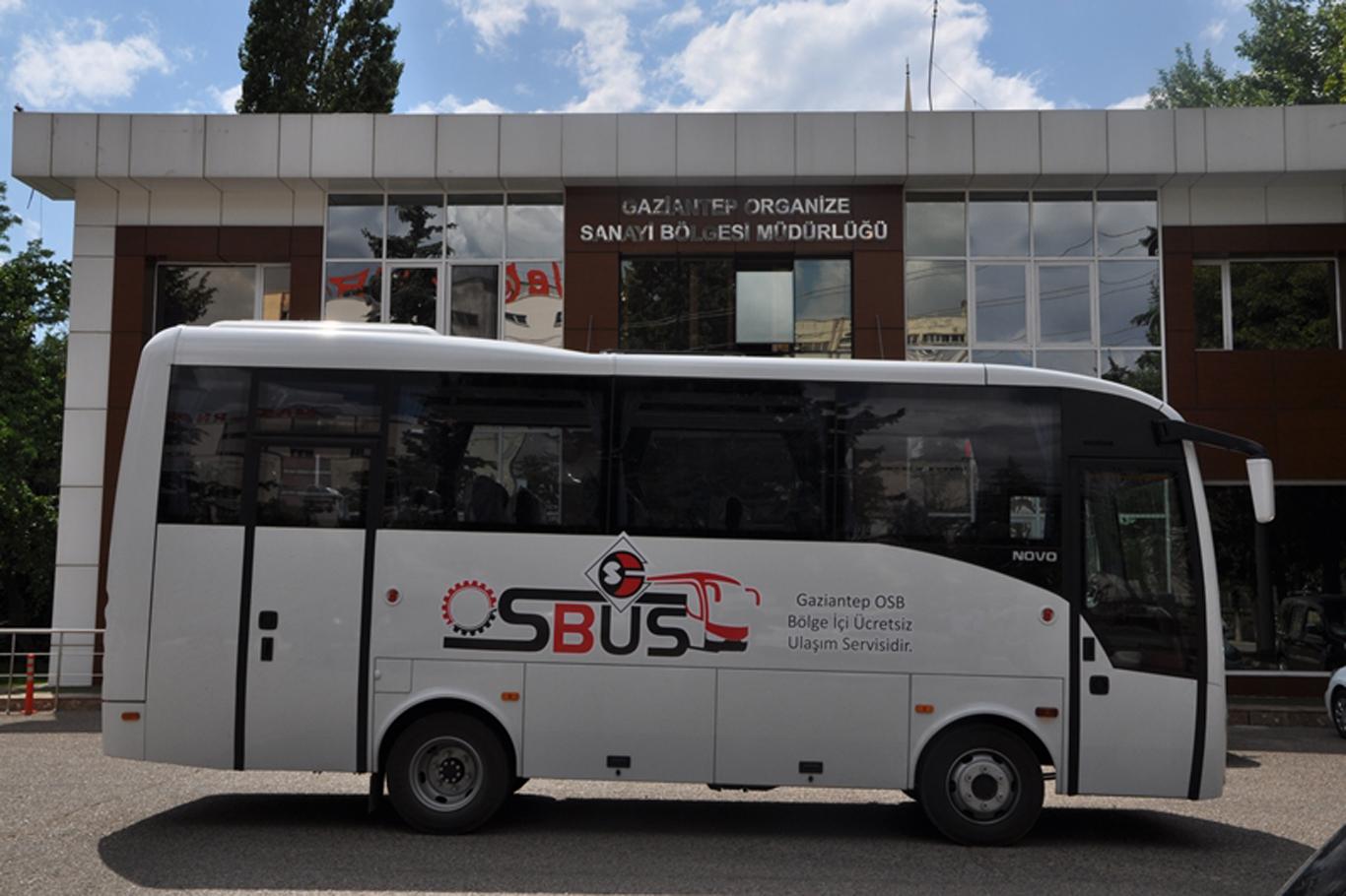 Gaziantep OSB’de servislerle ücretsiz ulaşım  